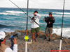 William Fundora setting up the rods during the 2009 Blacktip Challenge shark fishing tournament in Florida