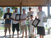 Winners of the 2011 Blacktip Challenge shark fishing tournament in Florida