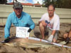 Josh Smith caught this blacktip shark during during the 2014 Blacktip Challenge shark fishing tournament in Florida