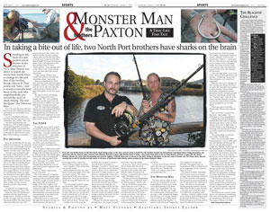 Blacktip Challenge in Sun Newspapers